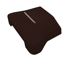 Крышка RAL 8017