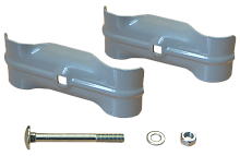 Крепление временного ограждения Clamp 51 RAL 7040