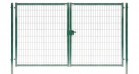 Ворота Medium New Lock 2.03х4.0 RAL 6005 - Купить забор в Екатеринбурге по выгодной цене в компании Альфа Ограждения