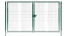 Ворота Medium New Lock 1.53х3.5 RAL 6005 - Купить забор в Екатеринбурге по выгодной цене в компании Альфа Ограждения