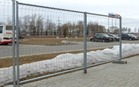 Ворота временного ограждения 1,95x5 Цинк - Забор в Екатеринбурге по выгодной цене в компании Альфа Ограждения