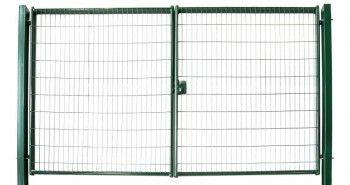 Ворота Medium Lock 1.53x3.5 RAL 6005 - Купить забор в Екатеринбурге по выгодной цене в компании Альфа Ограждения